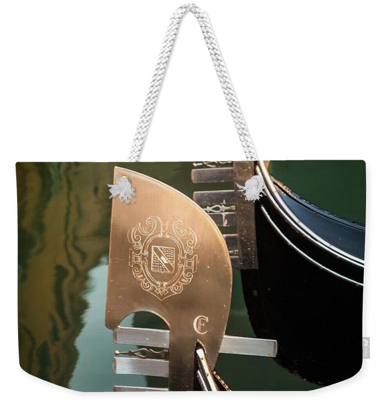 Gondola Weekender Tote Bag featuring the photograph Family Business by Harriet Feagin