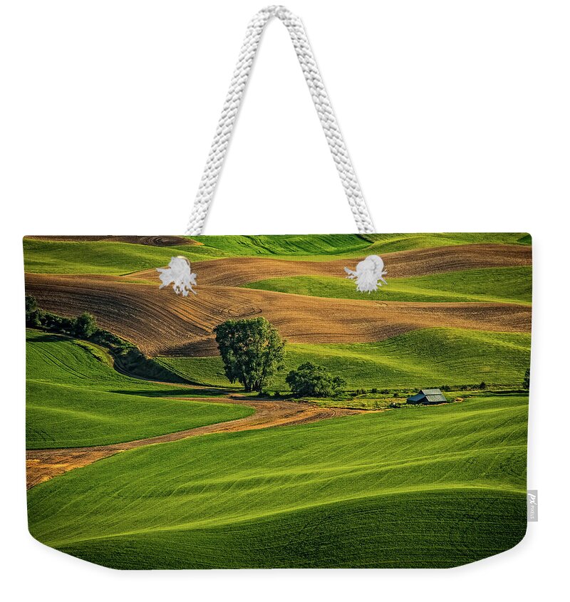 Palouse Weekender Tote Bag featuring the photograph Farm Life by Judi Kubes