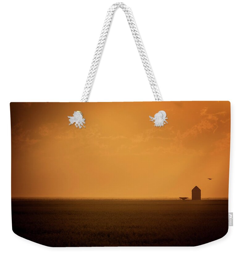 Canada Weekender Tote Bag featuring the photograph Farmland by Windy Corduroy