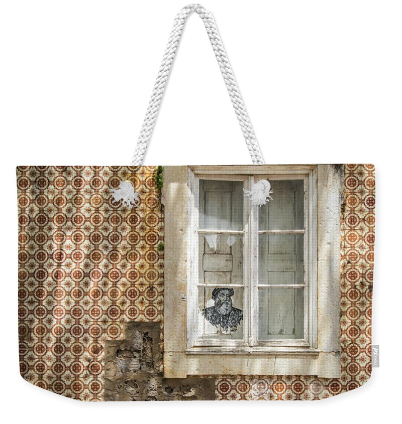 Faro Weekender Tote Bag featuring the photograph Faro Window by Nigel R Bell