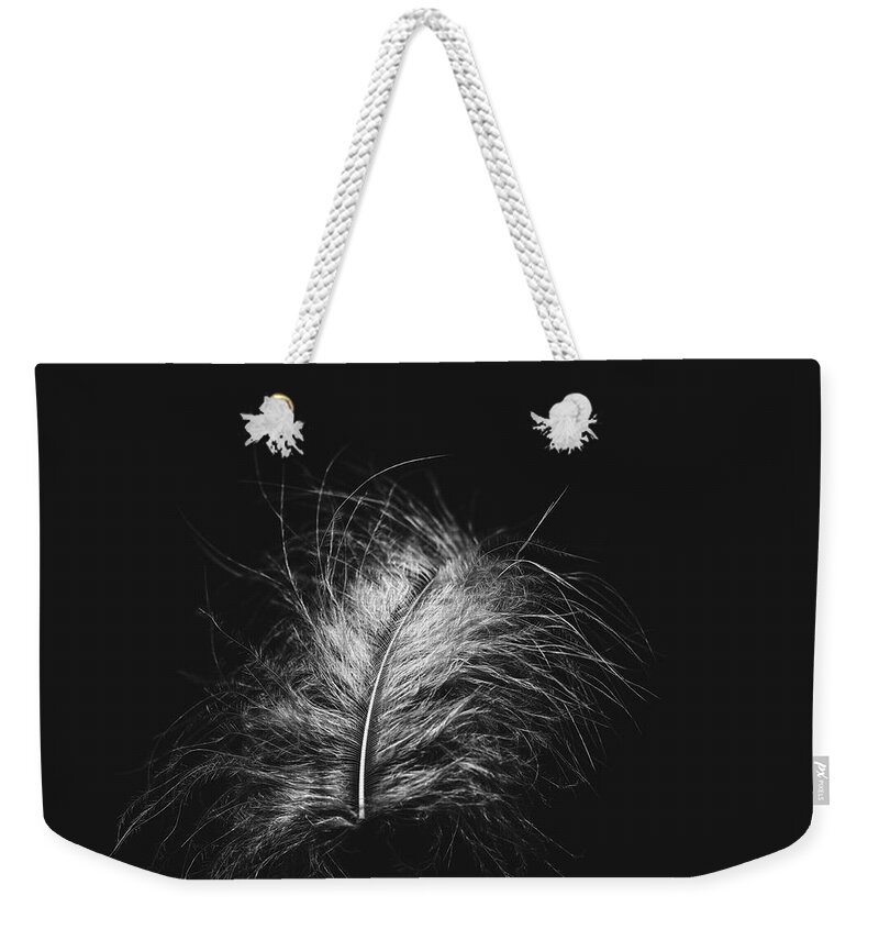 Feather Weekender Tote Bag featuring the photograph Feather 3 by Scott Norris