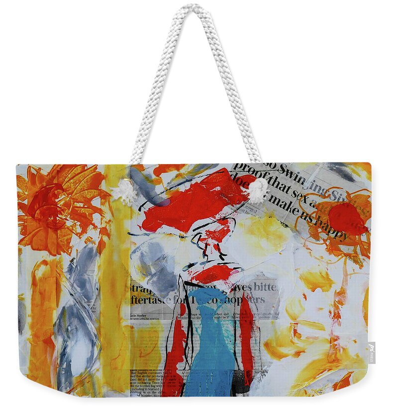 Sixties Weekender Tote Bag featuring the photograph Feeling the sixties by Gabi Hampe
