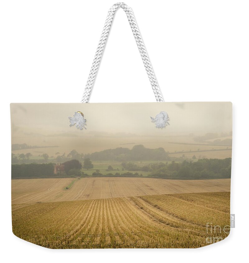 Field Weekender Tote Bag featuring the photograph Fields of Gold by Perry Rodriguez