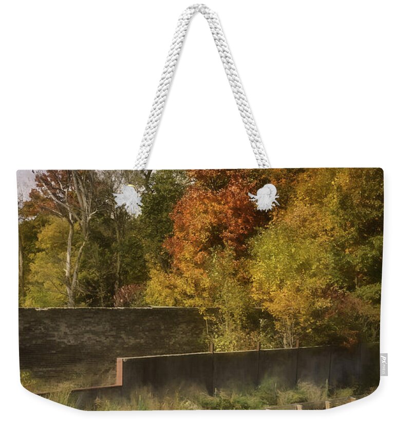  365 Project Weekender Tote Bag featuring the photograph Fiery Autumn by Scott Norris