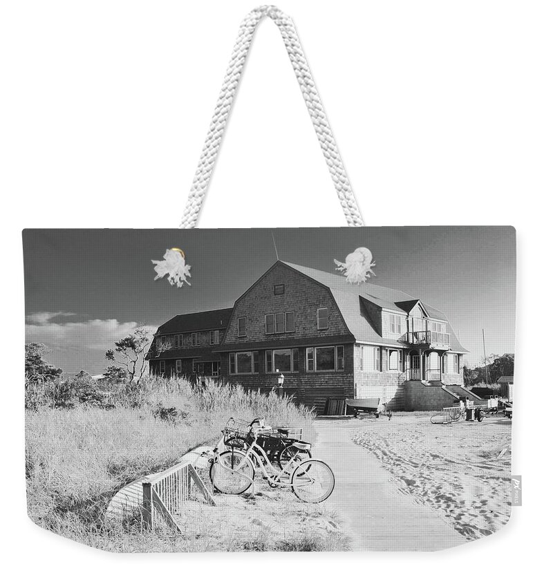 Landscape Weekender Tote Bag featuring the photograph Fire Island Life by Joe Burns