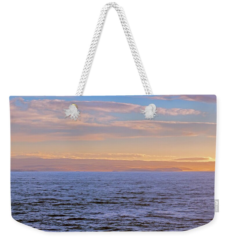 2016 Weekender Tote Bag featuring the photograph First Light, First Sight by Kate Hannon
