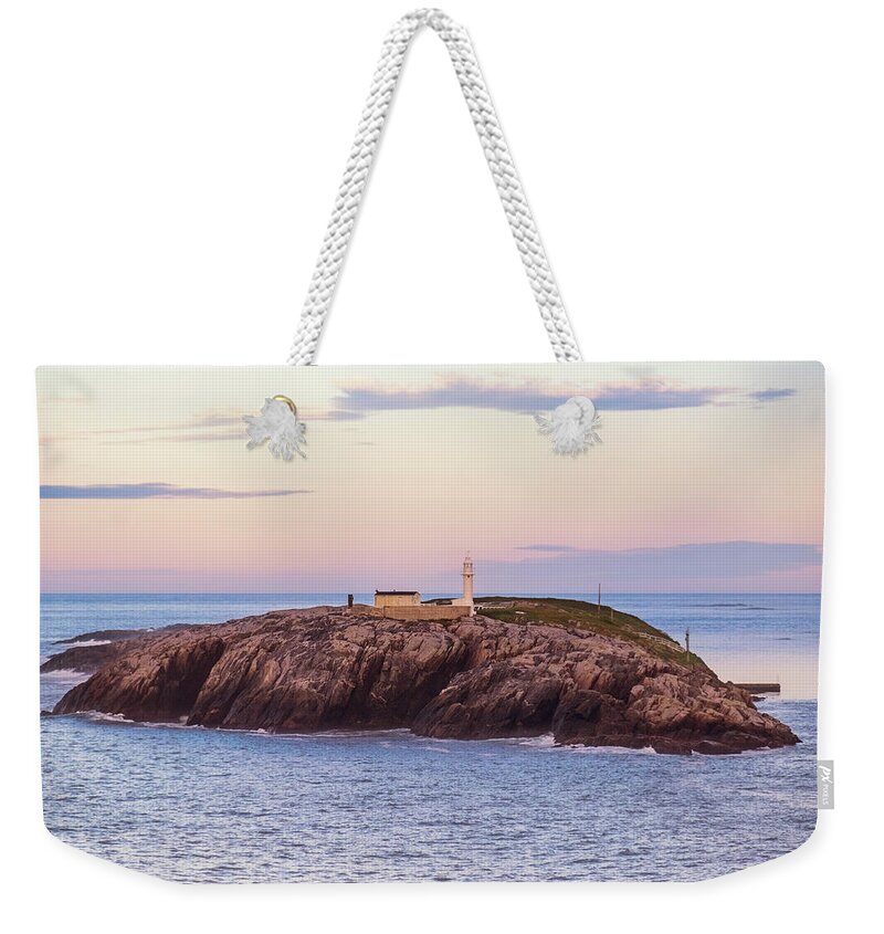 2016 Weekender Tote Bag featuring the photograph Channel Head Lighthouse by Kate Hannon