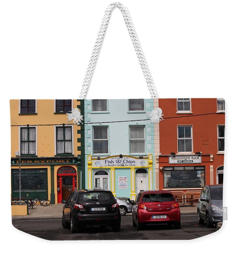 Fish And Chips Weekender Tote Bag featuring the photograph Fish and Chips 4136 by John Moyer
