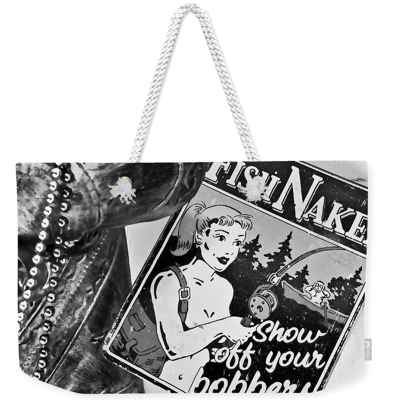 Fish Weekender Tote Bag featuring the photograph Fish Naked by Kathleen K Parker