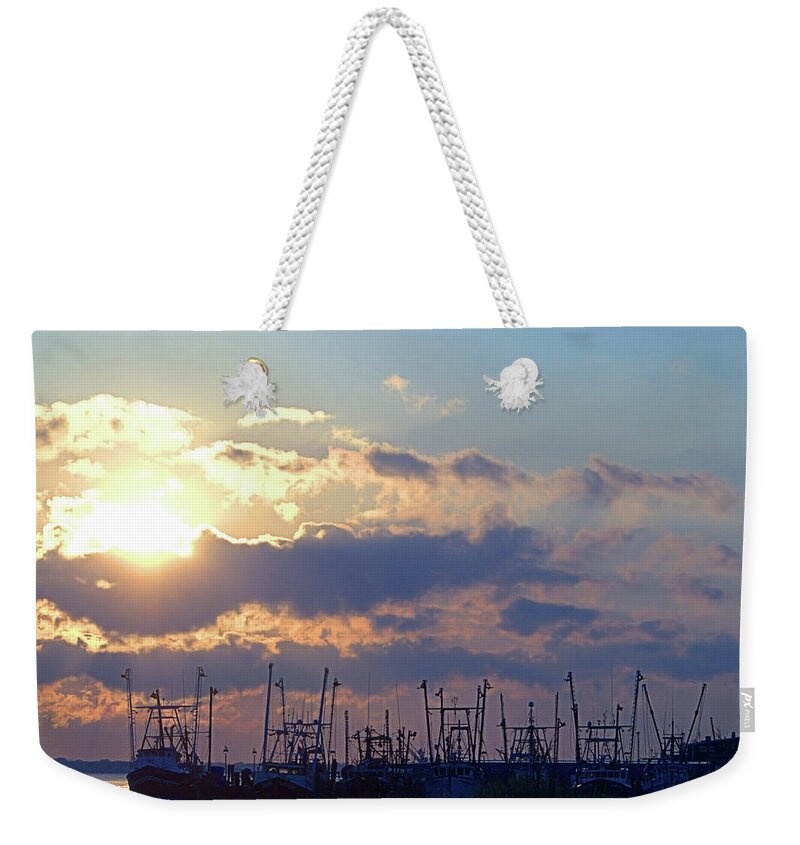Fleet Weekender Tote Bag featuring the photograph Fleet I I by Newwwman