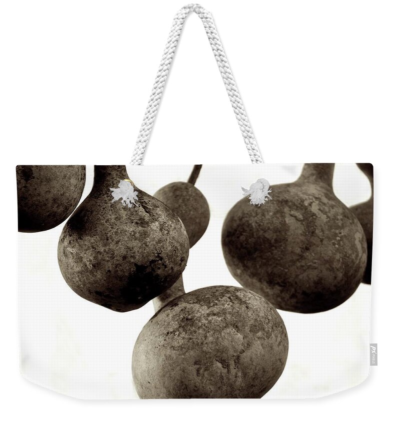 Southwest Weekender Tote Bag featuring the photograph Floating Gourds by Kristina Deane