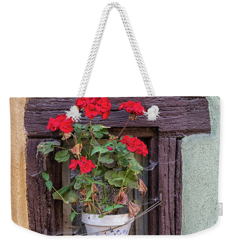 Still Life Weekender Tote Bag featuring the photograph Flower Still Life by Alan Toepfer