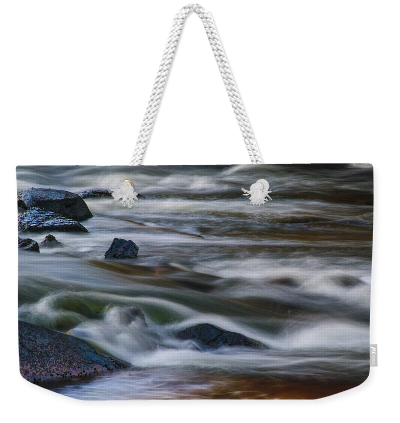 Fluid Motion Weekender Tote Bag featuring the photograph Fluid Motion by Steven Richardson
