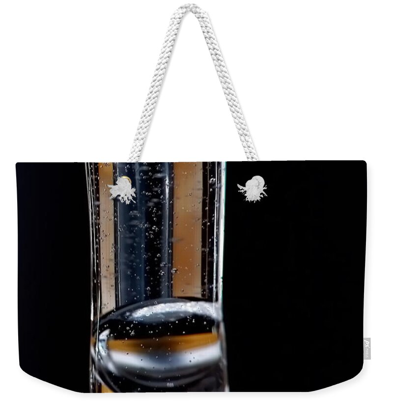 Abstract Weekender Tote Bag featuring the photograph Fluidity IV by Lauren Radke