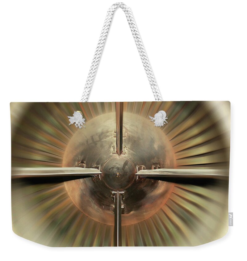 Air Force Museum Weekender Tote Bag featuring the photograph Focal Point by Matt Cegelis