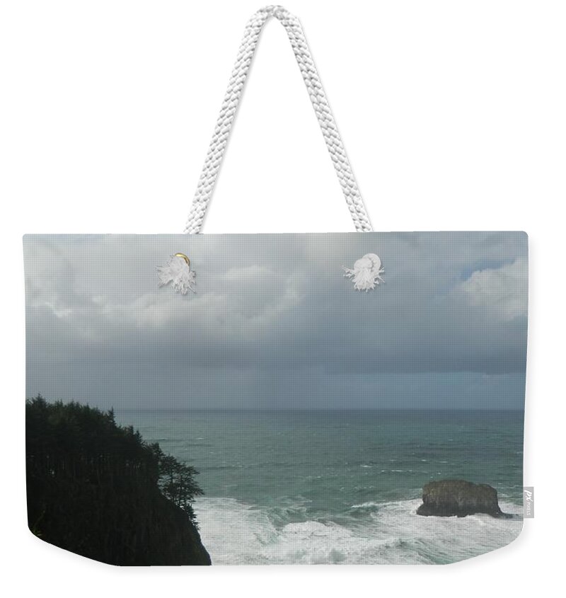 Oregon Weekender Tote Bag featuring the photograph Force Of Nature by Gallery Of Hope 