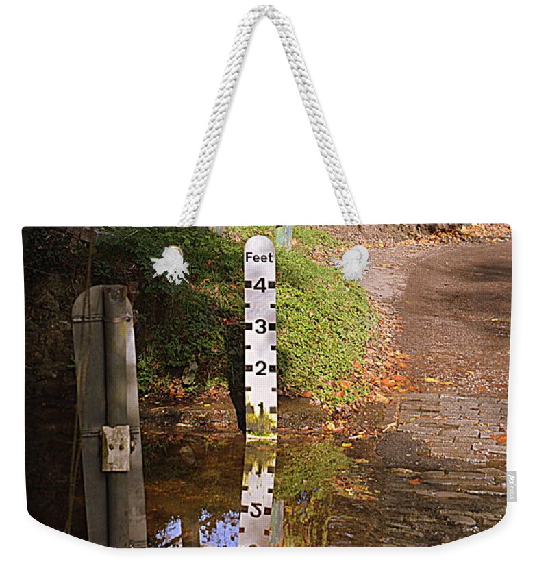 Ford Weekender Tote Bag featuring the photograph Ford by Andy Thompson