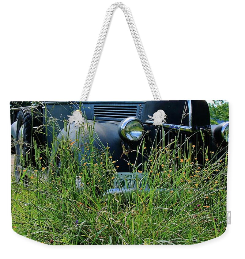 Seascape Weekender Tote Bag featuring the photograph Ford by Doug Mills