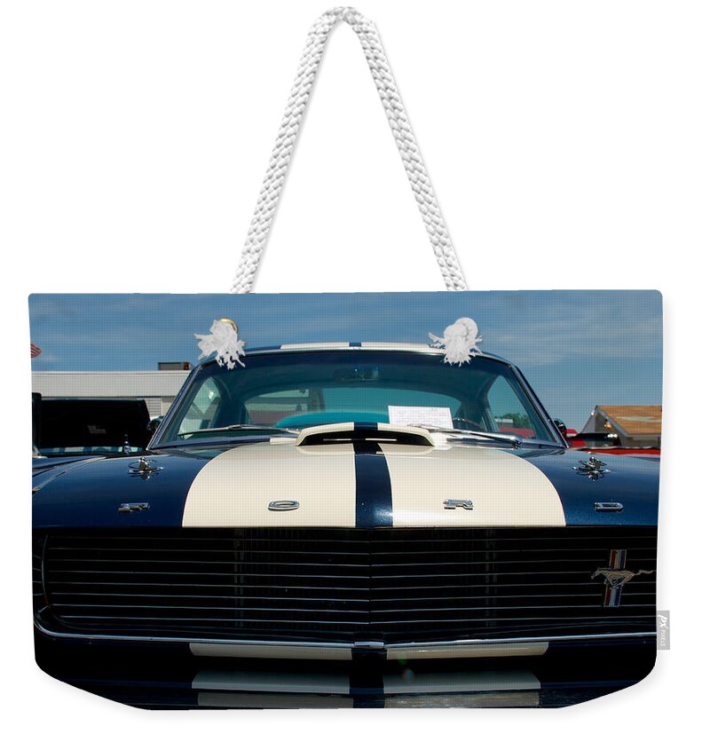 Ford Mustang Weekender Tote Bag featuring the photograph Ford Mustang 2 by Mark Dodd