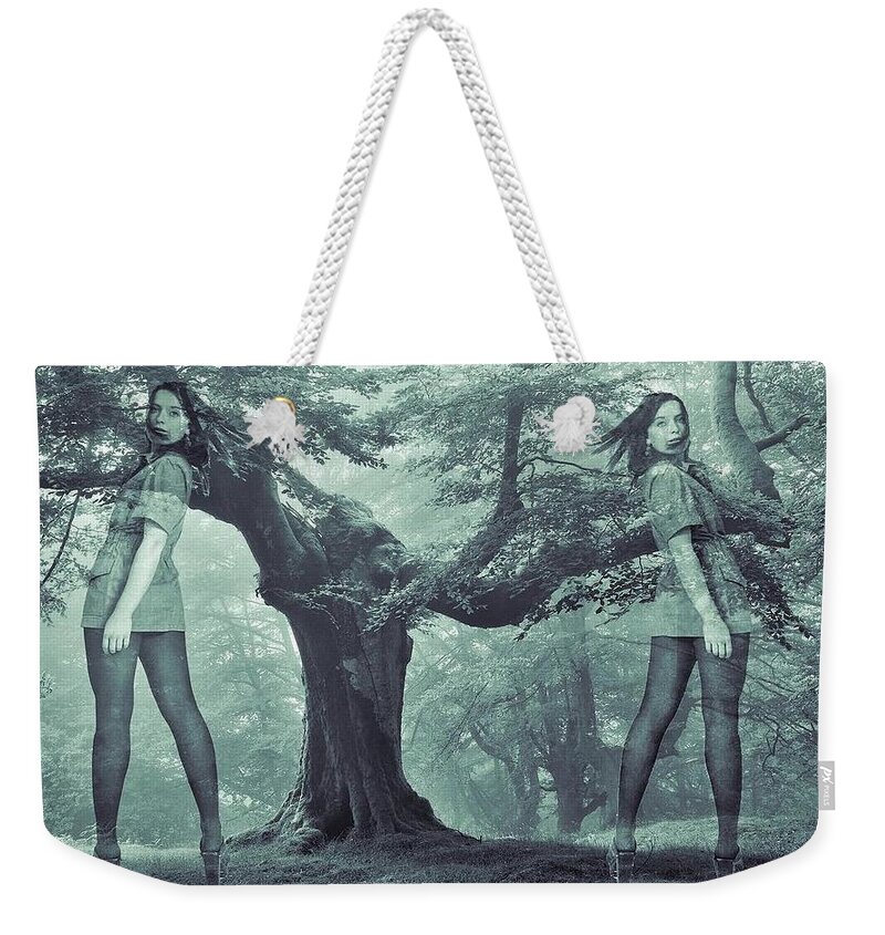 Colette Weekender Tote Bag featuring the photograph Forest HArmony by Colette V Hera Guggenheim