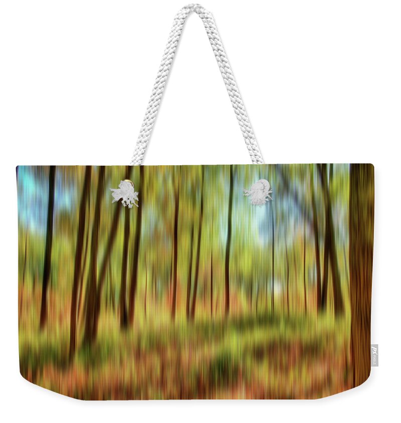 Trees Weekender Tote Bag featuring the photograph Forest Vision by Ches Black