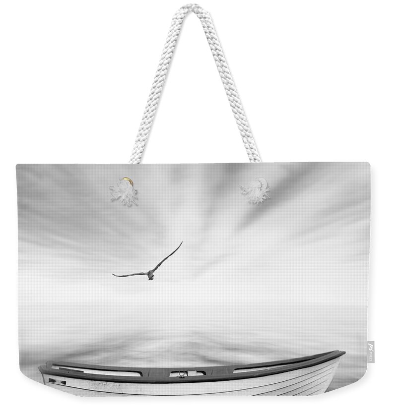 Photodream Weekender Tote Bag featuring the photograph Forgotten by Jacky Gerritsen