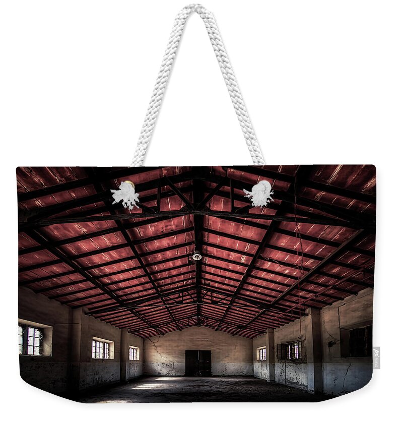 Luoghi Abbandonati Weekender Tote Bag featuring the photograph Former Cannery - Ex Conservificio II by Enrico Pelos