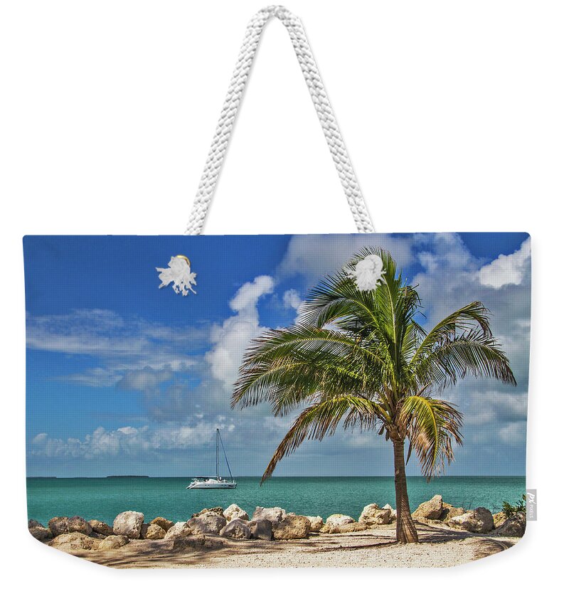 Paradise Weekender Tote Bag featuring the photograph Fort Zachary Taylor State Park - Find Paradise in Key West Florida by Bob Slitzan