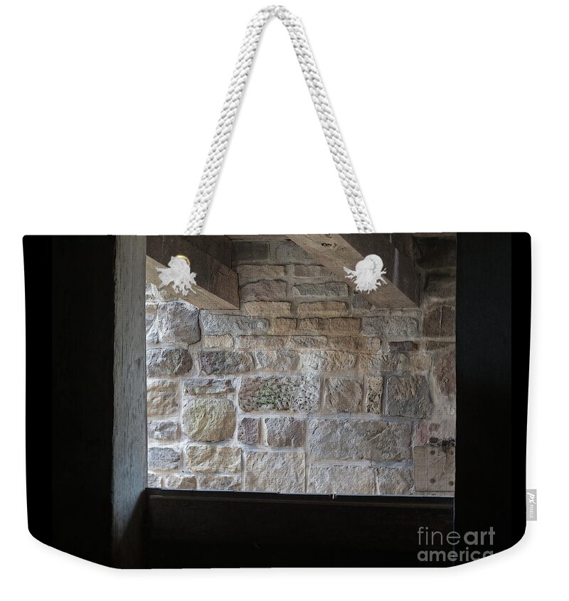 Barn Weekender Tote Bag featuring the photograph Foundational by Ann Horn