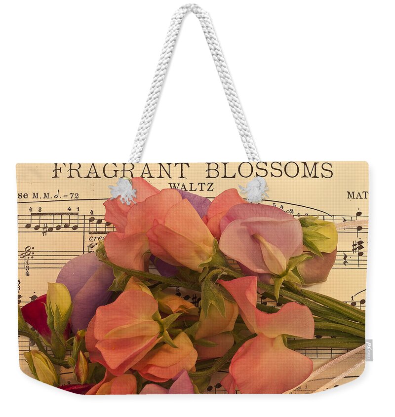 Fragrant Blossoms Weekender Tote Bag featuring the photograph Fragrant Blossoms by Sandra Foster