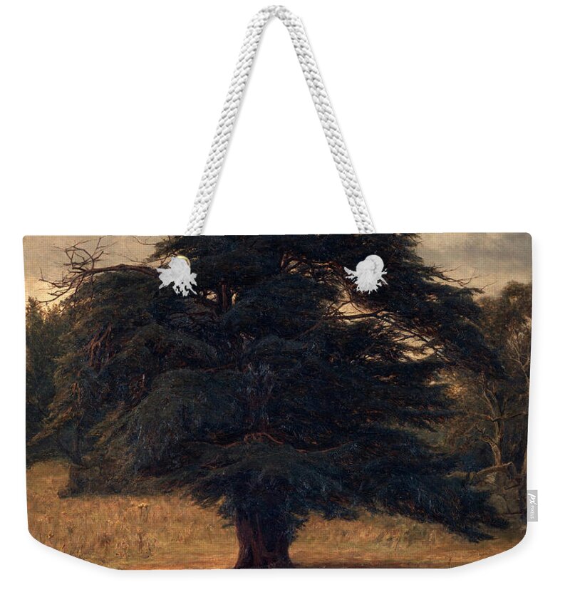 Frank Walton United Kingdom 1840-1928 Peace At The Last Weekender Tote Bag featuring the painting Frank Walton United Kingdom by MotionAge Designs