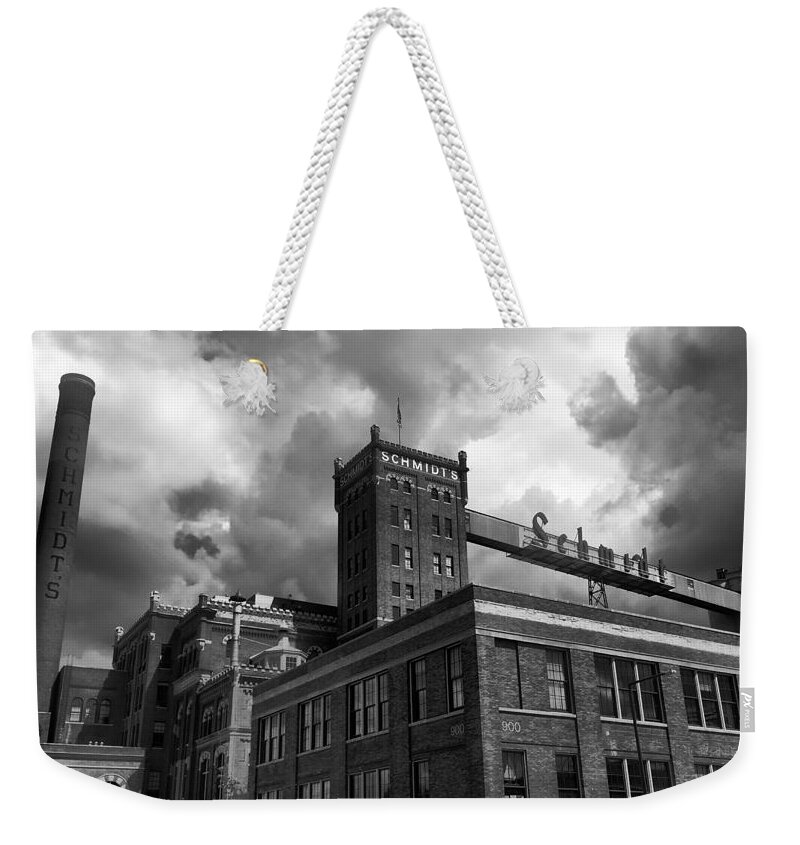 Frankin Weekender Tote Bag featuring the photograph Frankin Schmidt Castle by Eric Wait