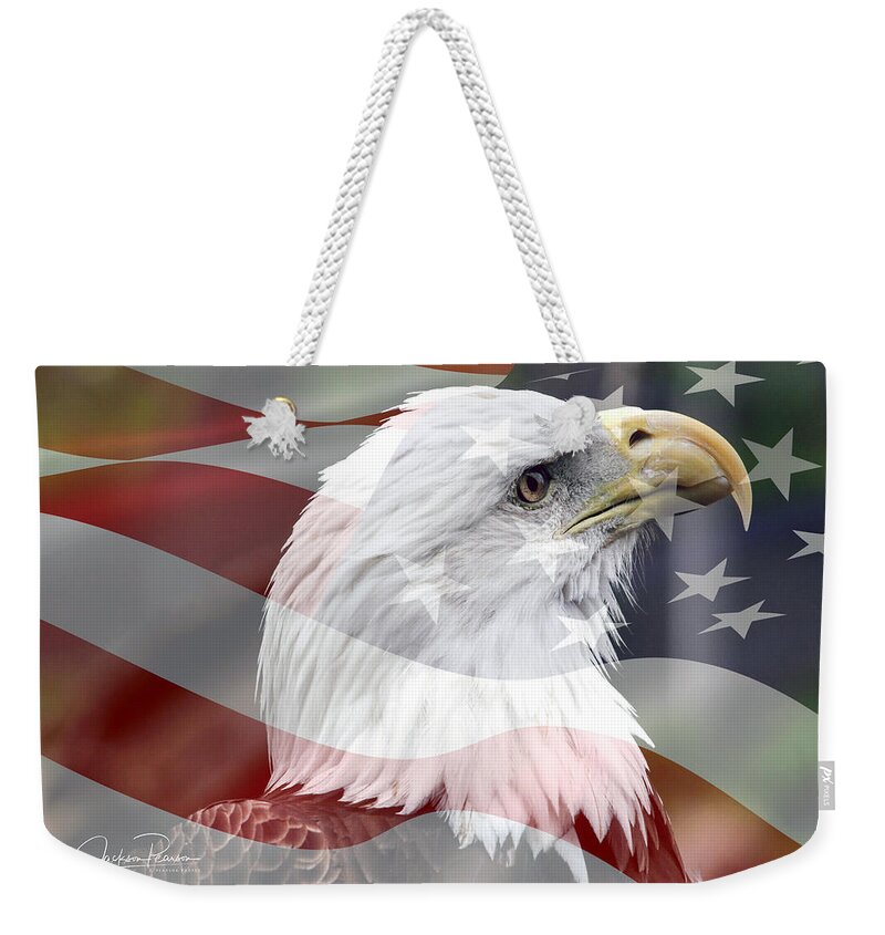 America Weekender Tote Bag featuring the photograph Freedom by Jackson Pearson