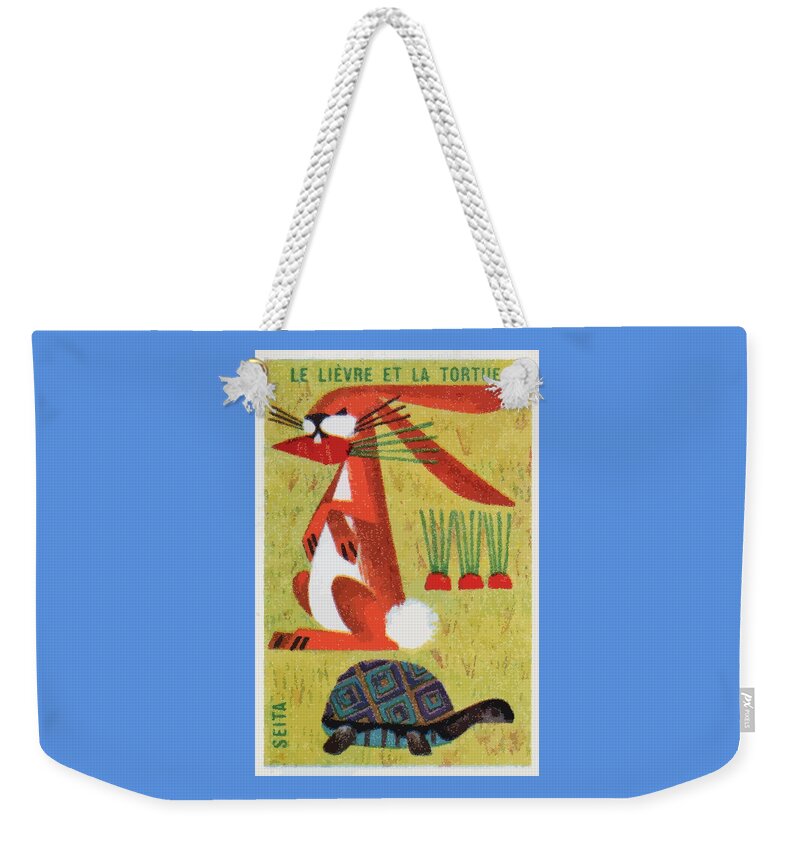 The Tortoise And The Hare Weekender Tote Bags