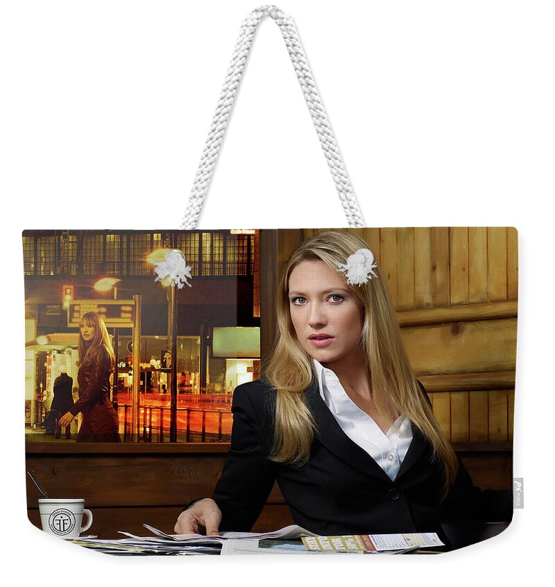 Fringe Weekender Tote Bag featuring the photograph Fringe by Jackie Russo