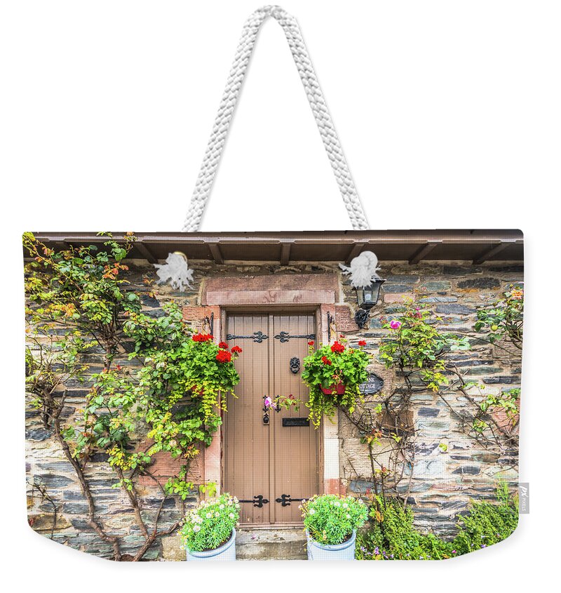 British Isles Weekender Tote Bag featuring the photograph Front Door by Bill Howard