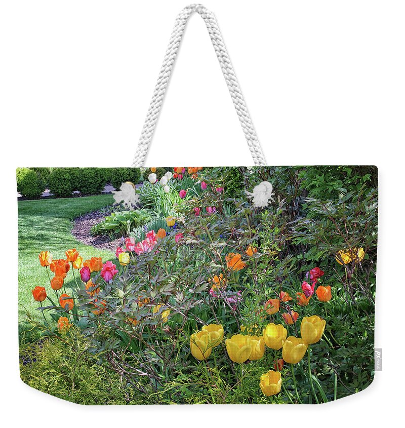 Landscaping Weekender Tote Bag featuring the photograph Front Yard Fantastical by Kathi Mirto