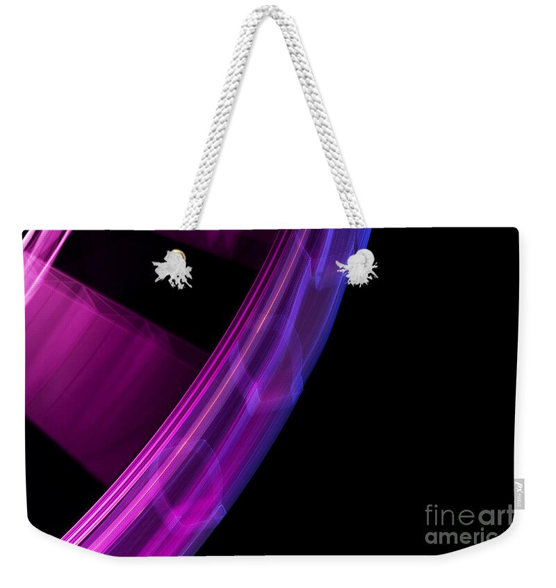 Motion Weekender Tote Bag featuring the photograph Fun Wheel Spin Out by Jorgo Photography