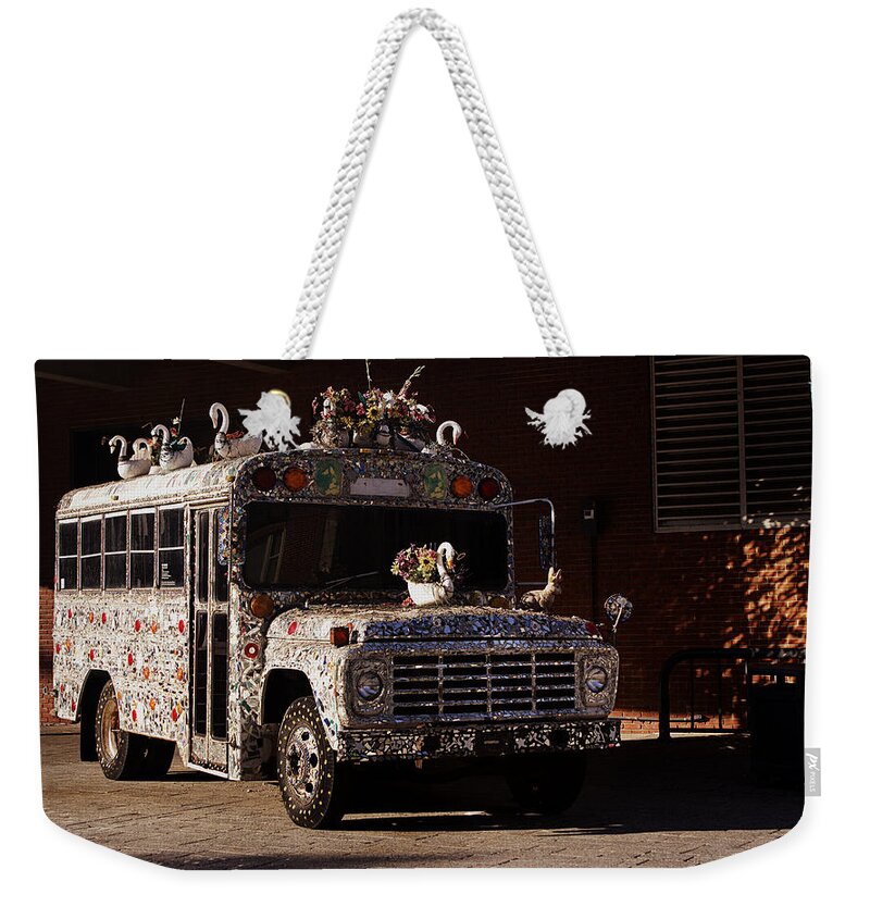 Baltimore Maryland. Baltimore Weekender Tote Bag featuring the photograph Gallery A Go Go by Joseph Skompski