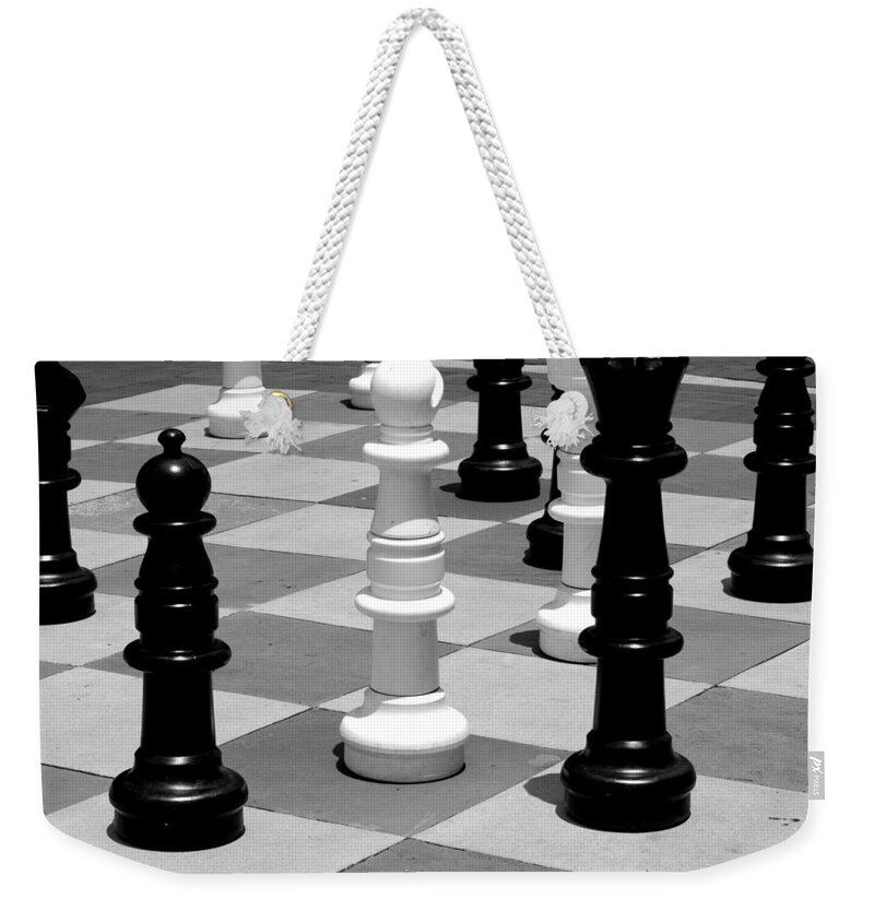 Chess Weekender Tote Bag featuring the photograph Game Of Thrones by David Weeks