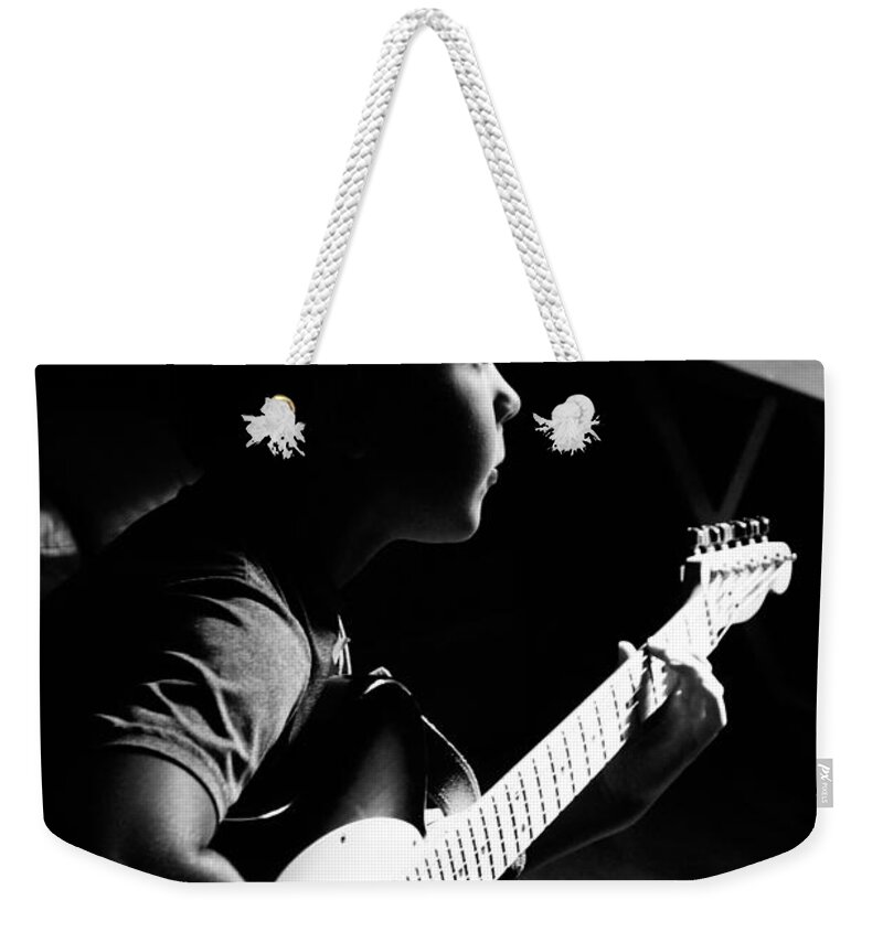  Weekender Tote Bag featuring the photograph Greatness In The Making by Daniel Thompson