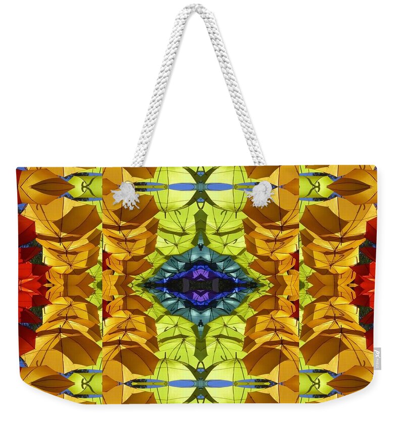 Gem Weekender Tote Bag featuring the photograph Gem Colors by Nora Boghossian