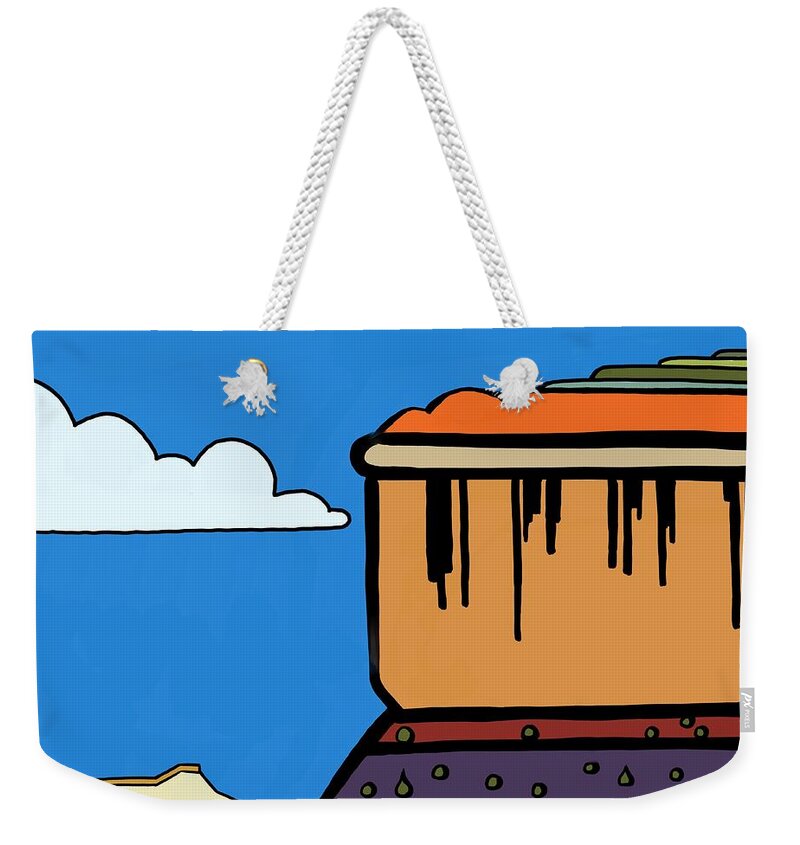 Colorado National Monument Weekender Tote Bag featuring the digital art Gently Weeping by Rick Adleman