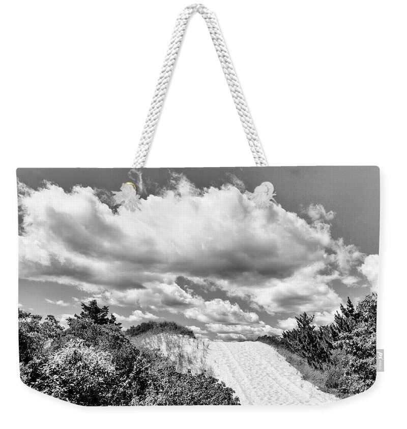 Sky Weekender Tote Bag featuring the photograph Geography by Frank Winters