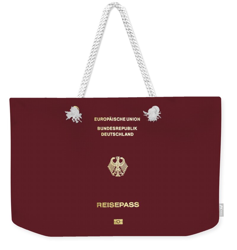 “passports” Collection Serge Averbukh Weekender Tote Bag featuring the digital art German Passport Cover by Serge Averbukh
