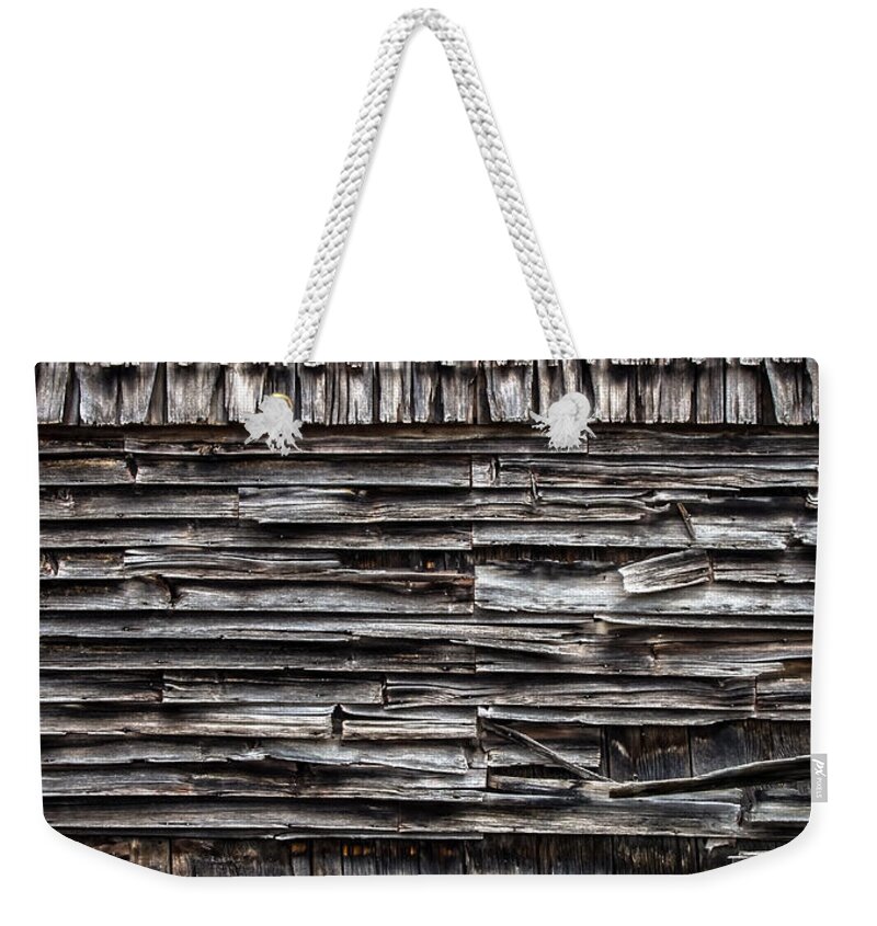 Barn Weekender Tote Bag featuring the photograph Ghosts of Farming's Past 4 by James Aiken