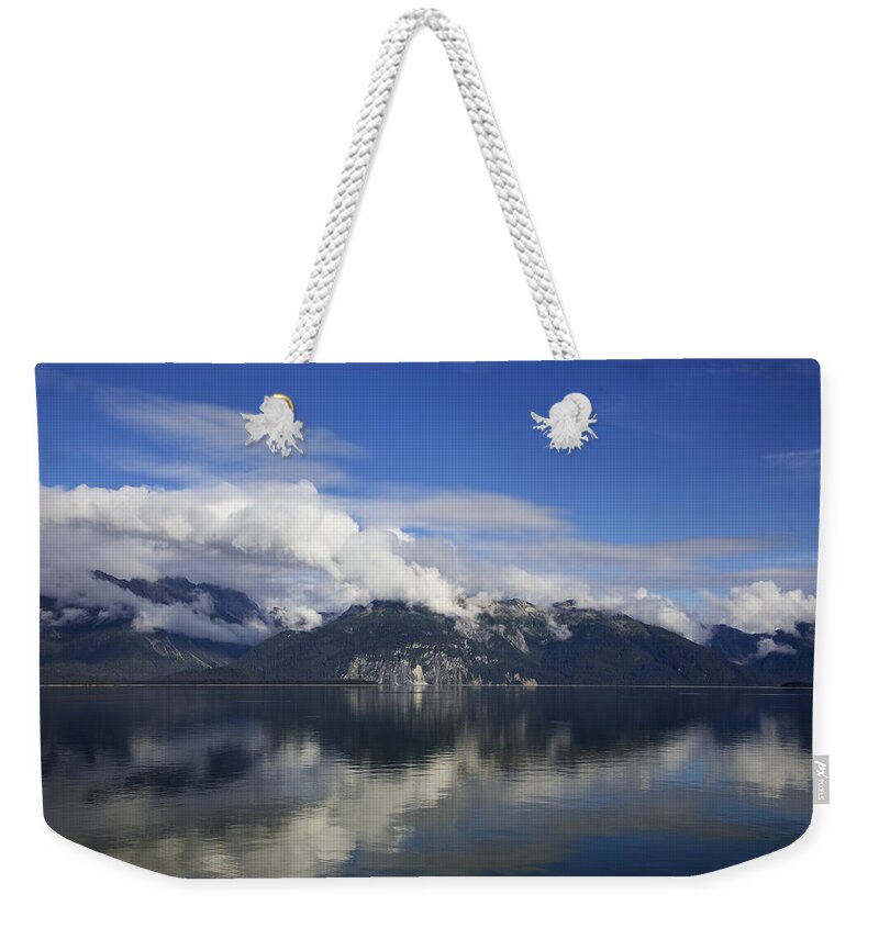 Alaska Weekender Tote Bag featuring the photograph Glacier Bay 6 by Richard J Cassato