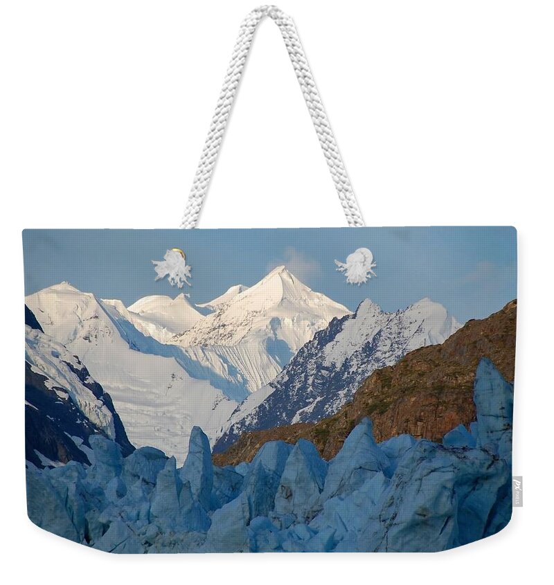 Glacier National Park Weekender Tote Bag featuring the photograph Glacier National Park by Jackie Russo