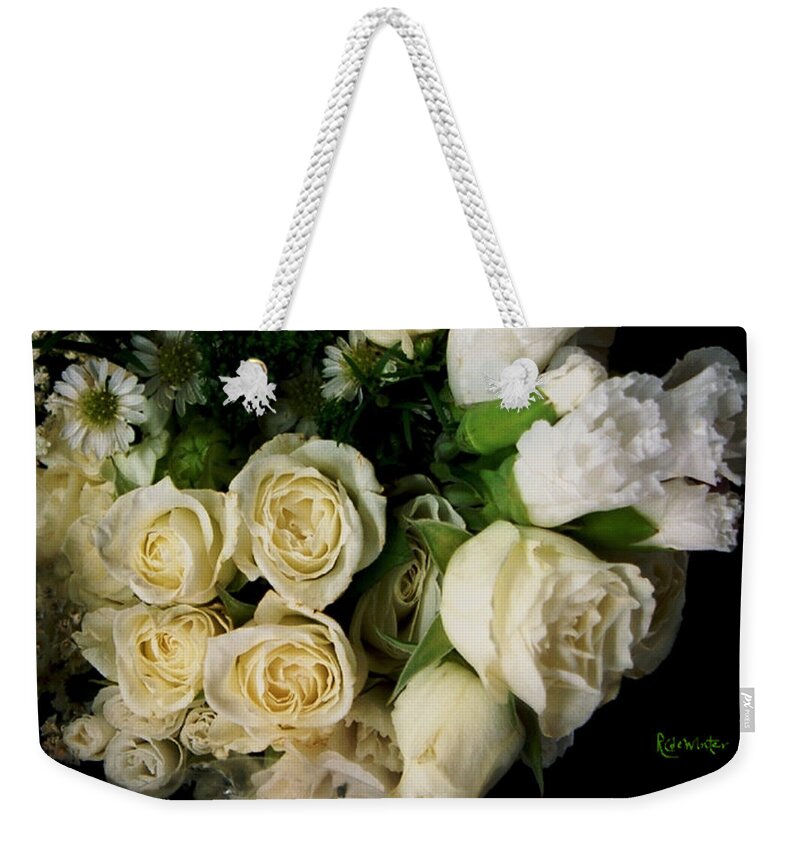 Roses Weekender Tote Bag featuring the photograph Glamour by RC DeWinter