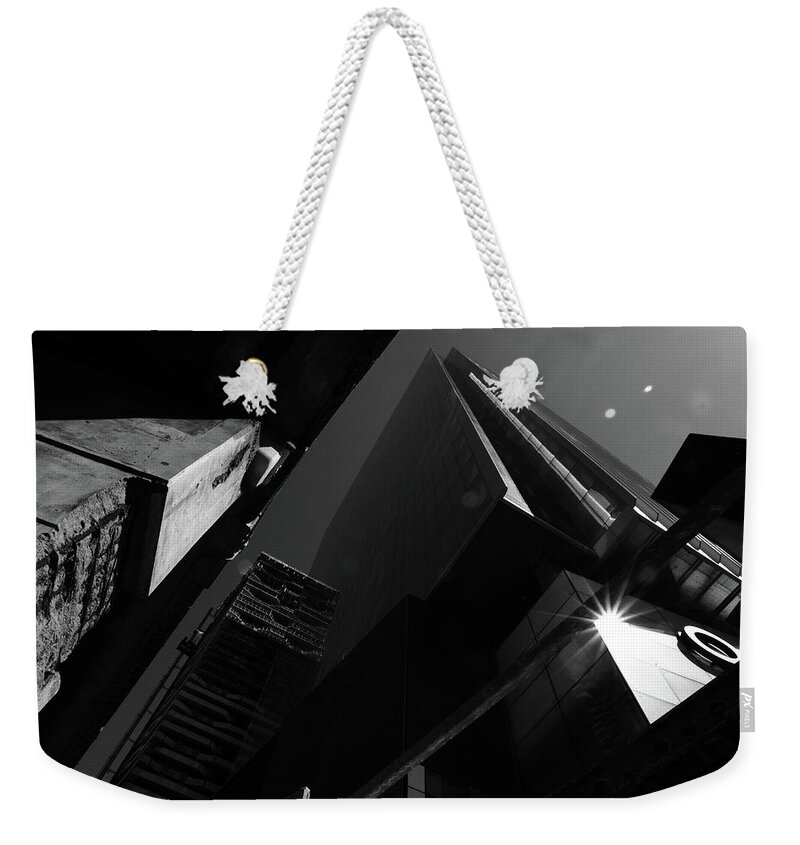 Urban Weekender Tote Bag featuring the photograph Gleammy by Kreddible Trout